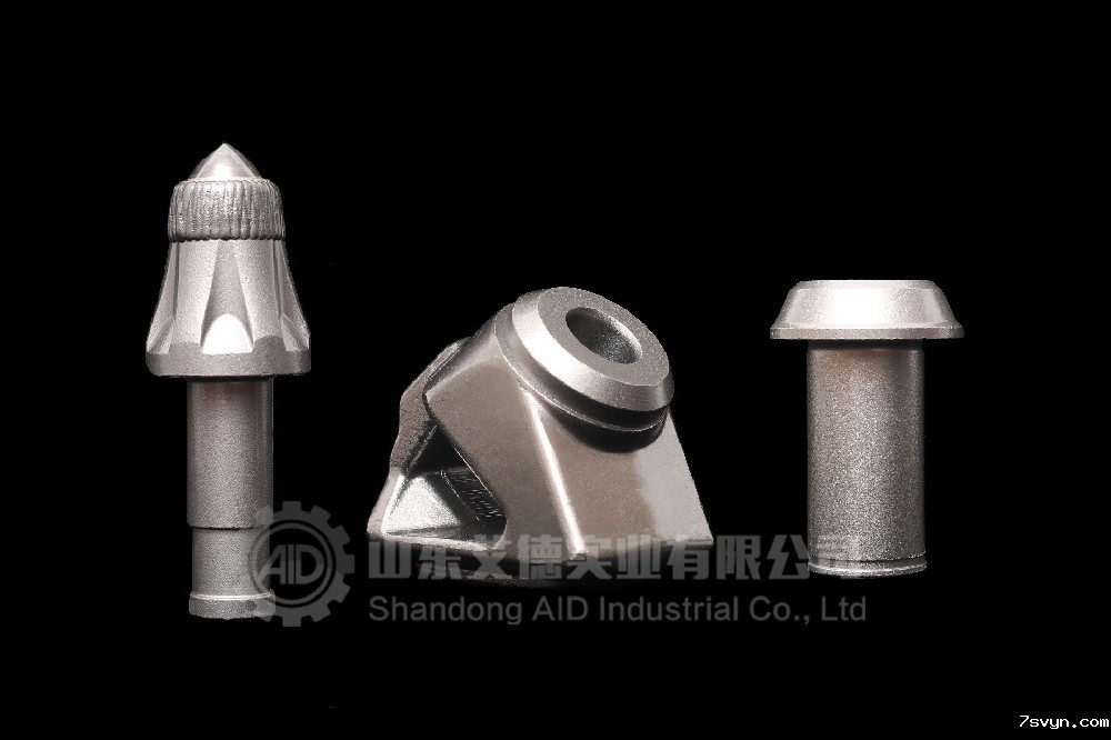 截齿、截齿套与截齿座密切合作的“铁三角”